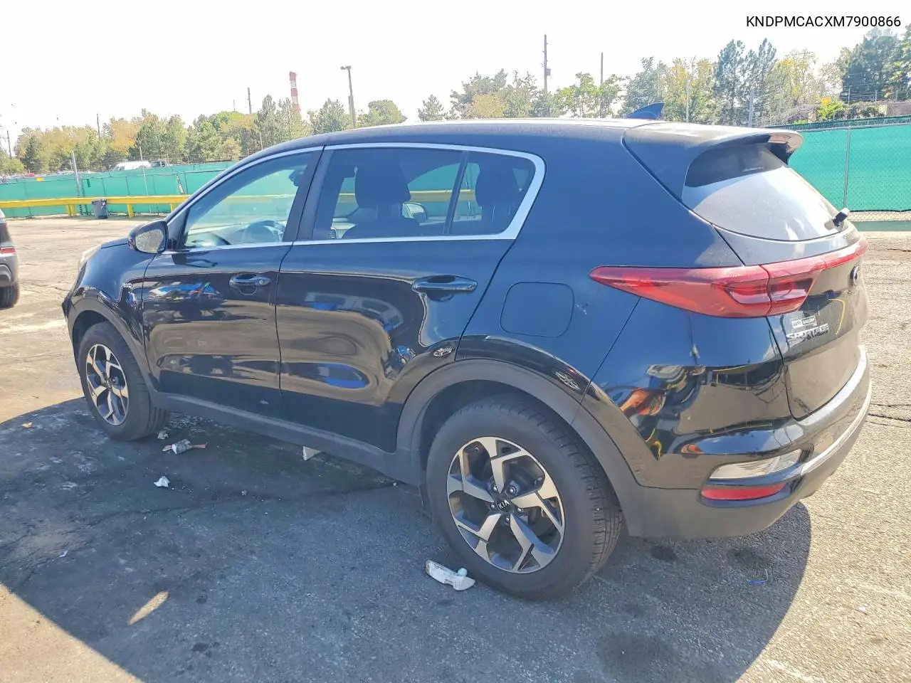 2021 KIA SPORTAGE VIN KNDPMCACXM7900866 — фото 2