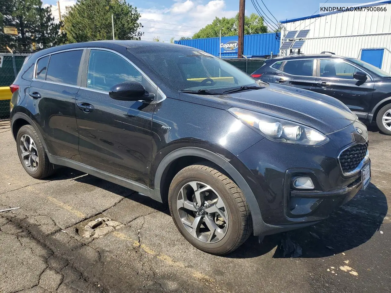 2021 KIA SPORTAGE VIN KNDPMCACXM7900866 — фото 4