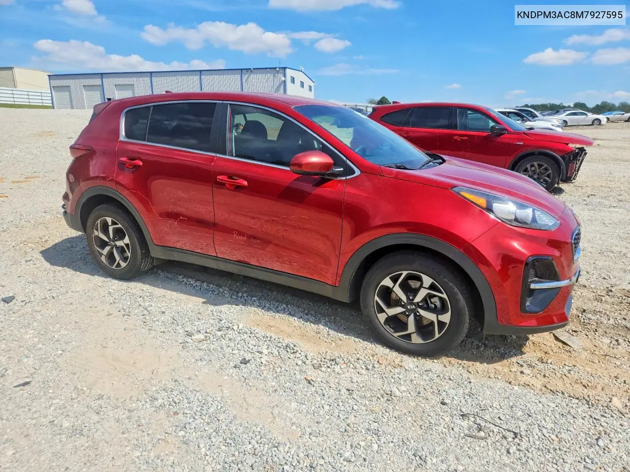 2021 KIA SPORTAGE VIN KNDPM3AC8M7927595 — фото 4