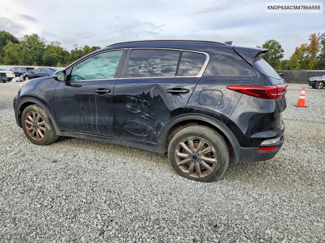 2021 KIA SPORTAGE VIN KNDP63AC5M7866555 — фото 2