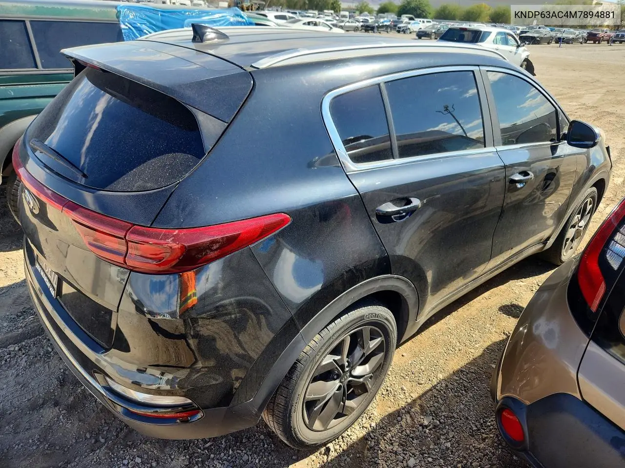 2021 KIA SPORTAGE VIN KNDP63AC4M7894881 — фото 3