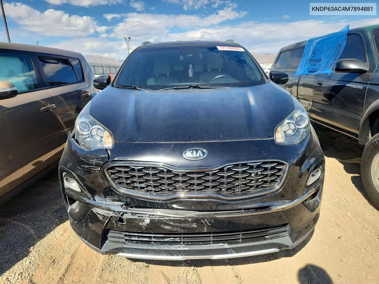 2021 KIA SPORTAGE VIN KNDP63AC4M7894881 — фото 5