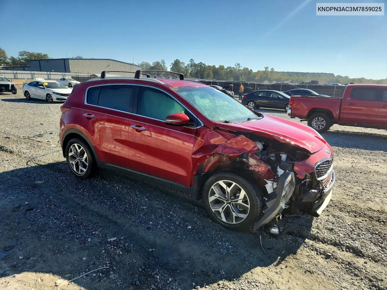 2021 KIA SPORTAGE VIN KNDPN3AC3M7859025 — фото 4