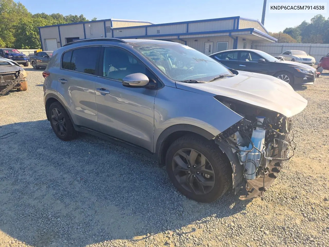 2021 KIA SPORTAGE VIN KNDP6CAC5M7914538 — фото 4