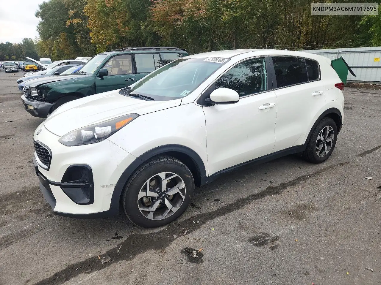KIA SPORTAGE 2021, VIN KNDPM3AC6M7917695