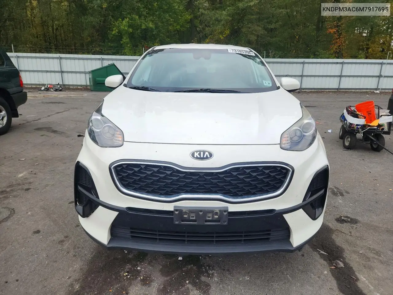 2021 KIA SPORTAGE VIN KNDPM3AC6M7917695 — фото 5
