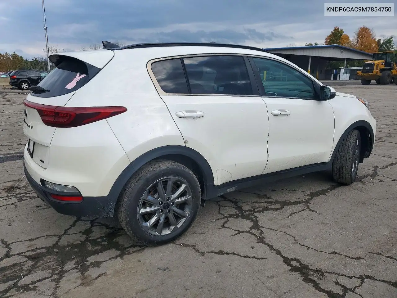 2021 KIA SPORTAGE VIN KNDP6CAC9M7854750 — фото 3