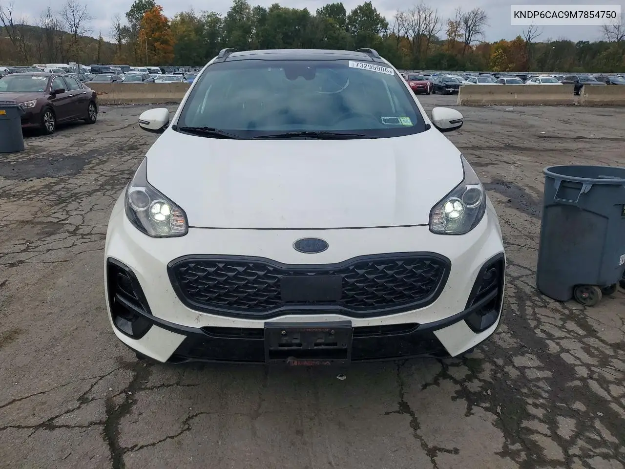 2021 KIA SPORTAGE VIN KNDP6CAC9M7854750 — фото 5