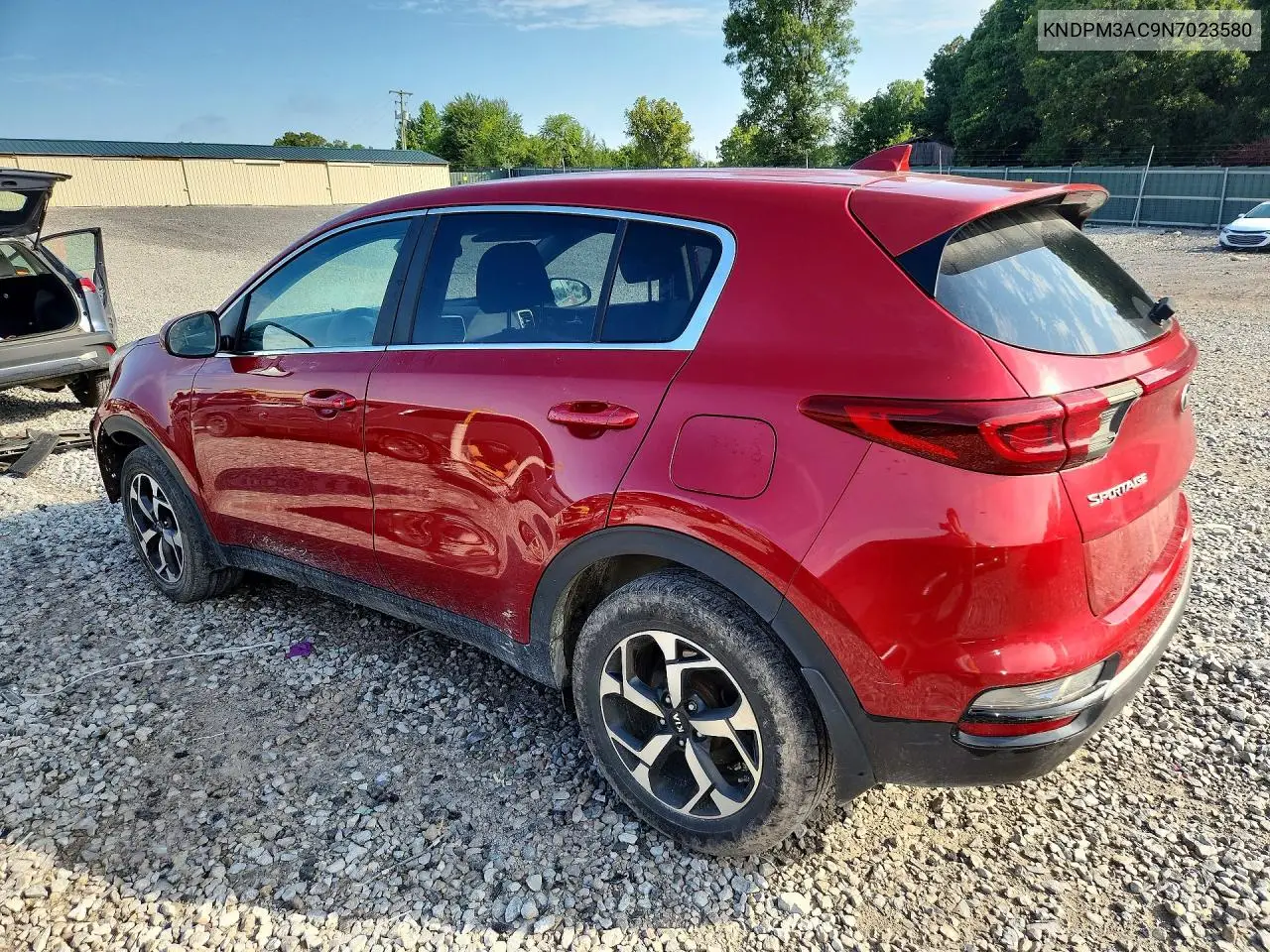 2022 KIA SPORTAGE VIN KNDPM3AC9N7023580 — фото 2