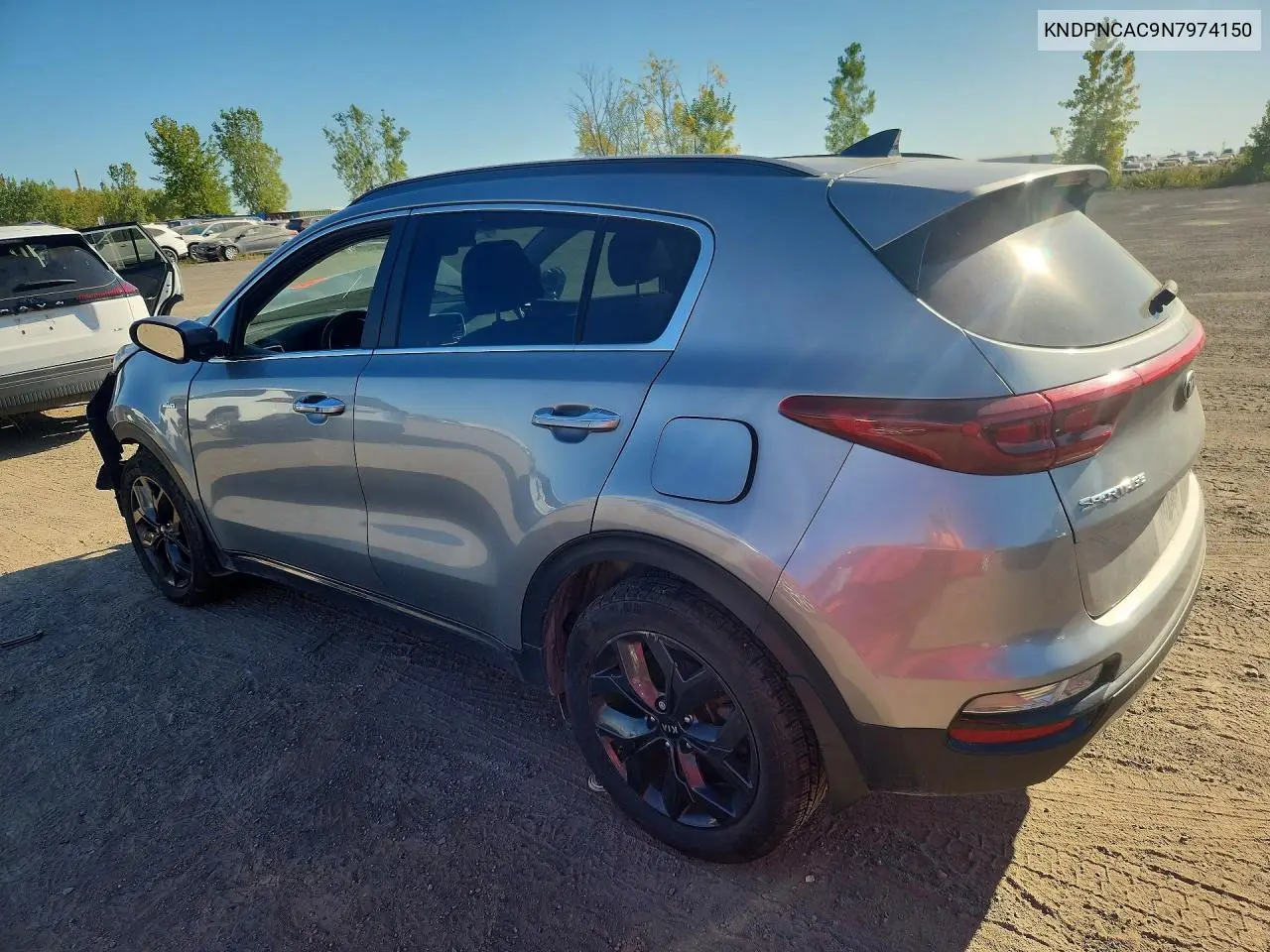 2022 KIA SPORTAGE VIN KNDPNCAC9N7974150 — фото 2