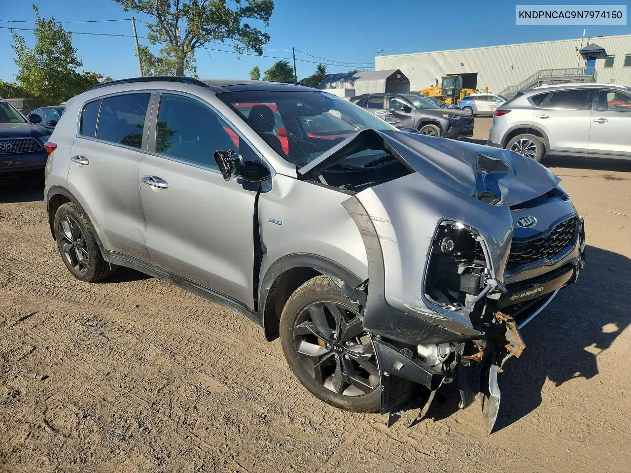 2022 KIA SPORTAGE VIN KNDPNCAC9N7974150 — фото 4