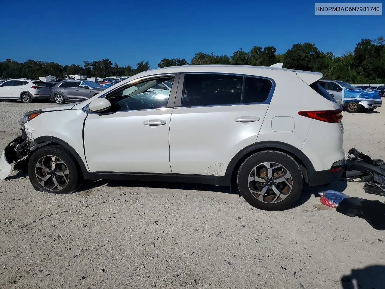 2022 KIA SPORTAGE VIN KNDPM3AC6N7981740 — фото 2