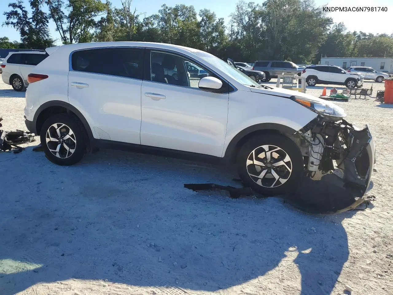 2022 KIA SPORTAGE VIN KNDPM3AC6N7981740 — фото 4