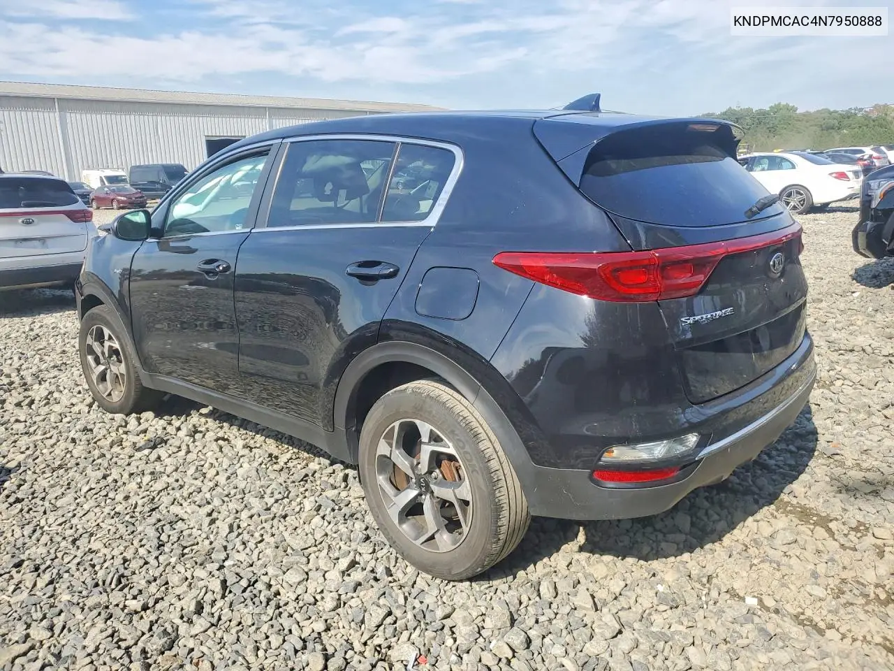 2022 KIA SPORTAGE VIN KNDPMCAC4N7950888 — фото 2