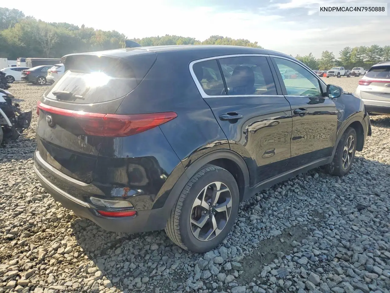 2022 KIA SPORTAGE VIN KNDPMCAC4N7950888 — фото 3