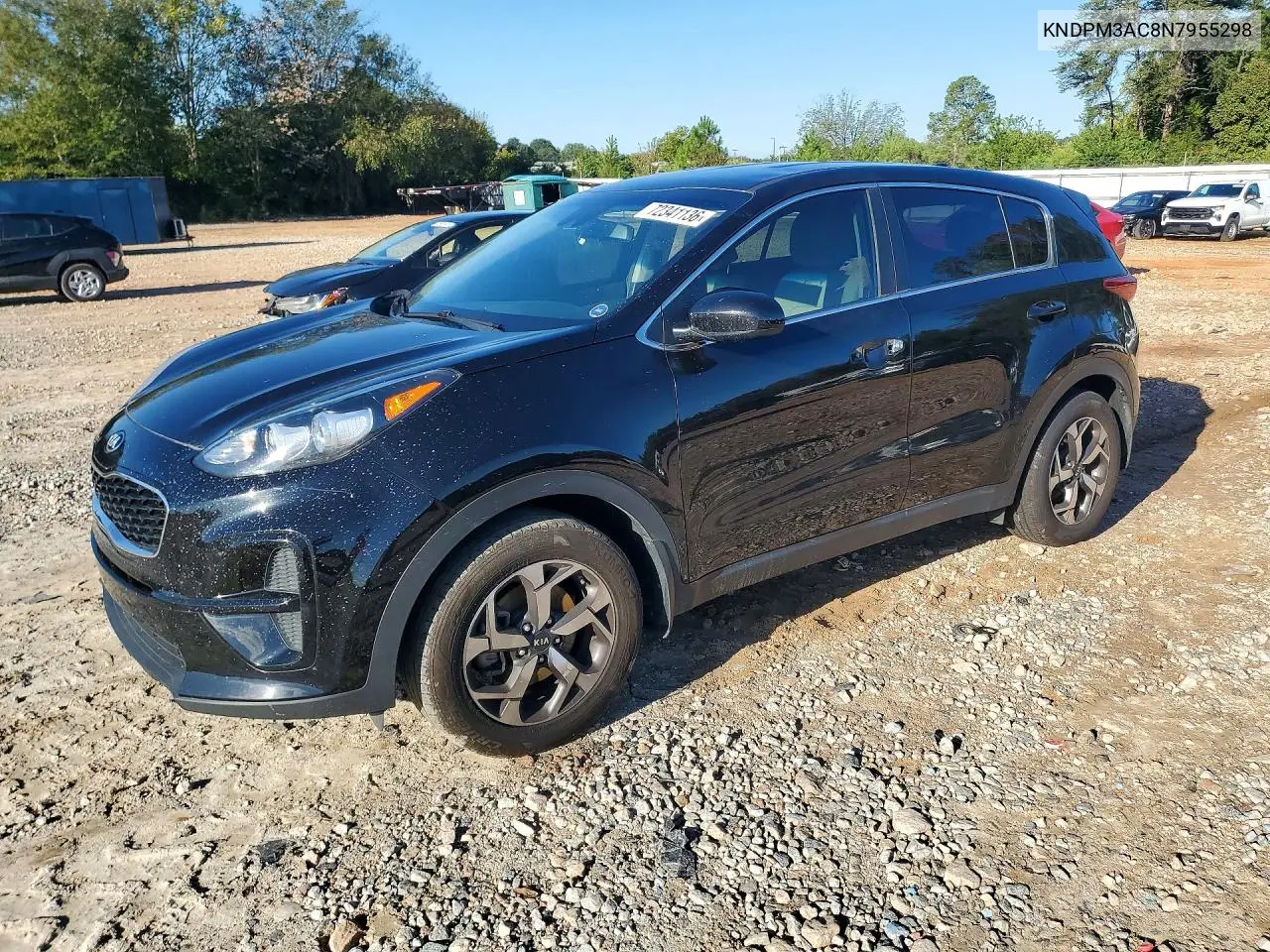 KIA SPORTAGE 2022, VIN KNDPM3AC8N7955298