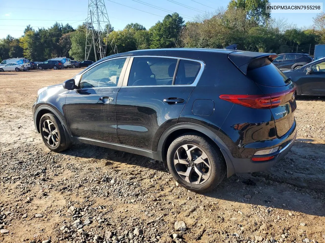 2022 KIA SPORTAGE VIN KNDPM3AC8N7955298 — фото 2