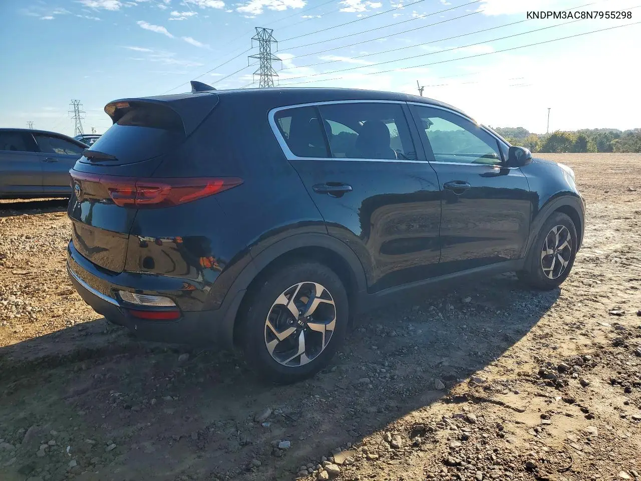 2022 KIA SPORTAGE VIN KNDPM3AC8N7955298 — фото 3