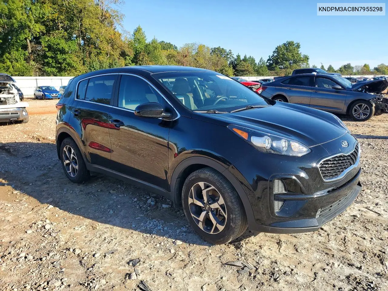 2022 KIA SPORTAGE VIN KNDPM3AC8N7955298 — фото 4