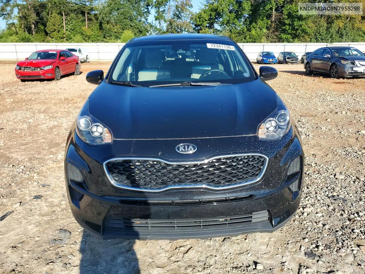 2022 KIA SPORTAGE VIN KNDPM3AC8N7955298 — фото 5