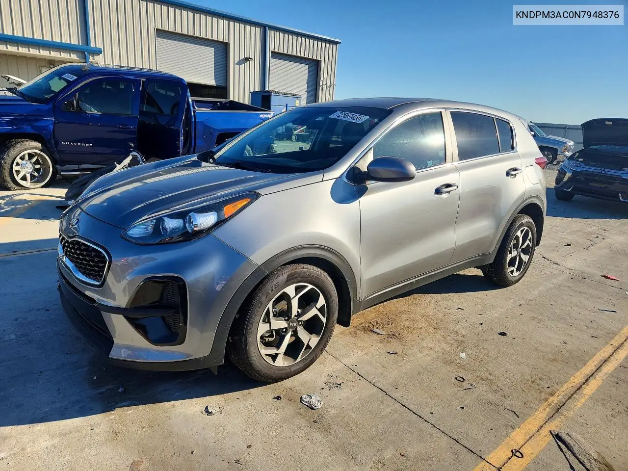 KIA SPORTAGE 2022, VIN KNDPM3AC0N7948376