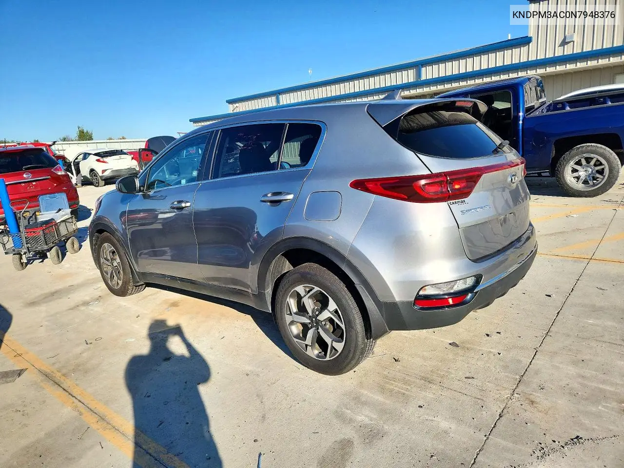 2022 KIA SPORTAGE VIN KNDPM3AC0N7948376 — фото 2