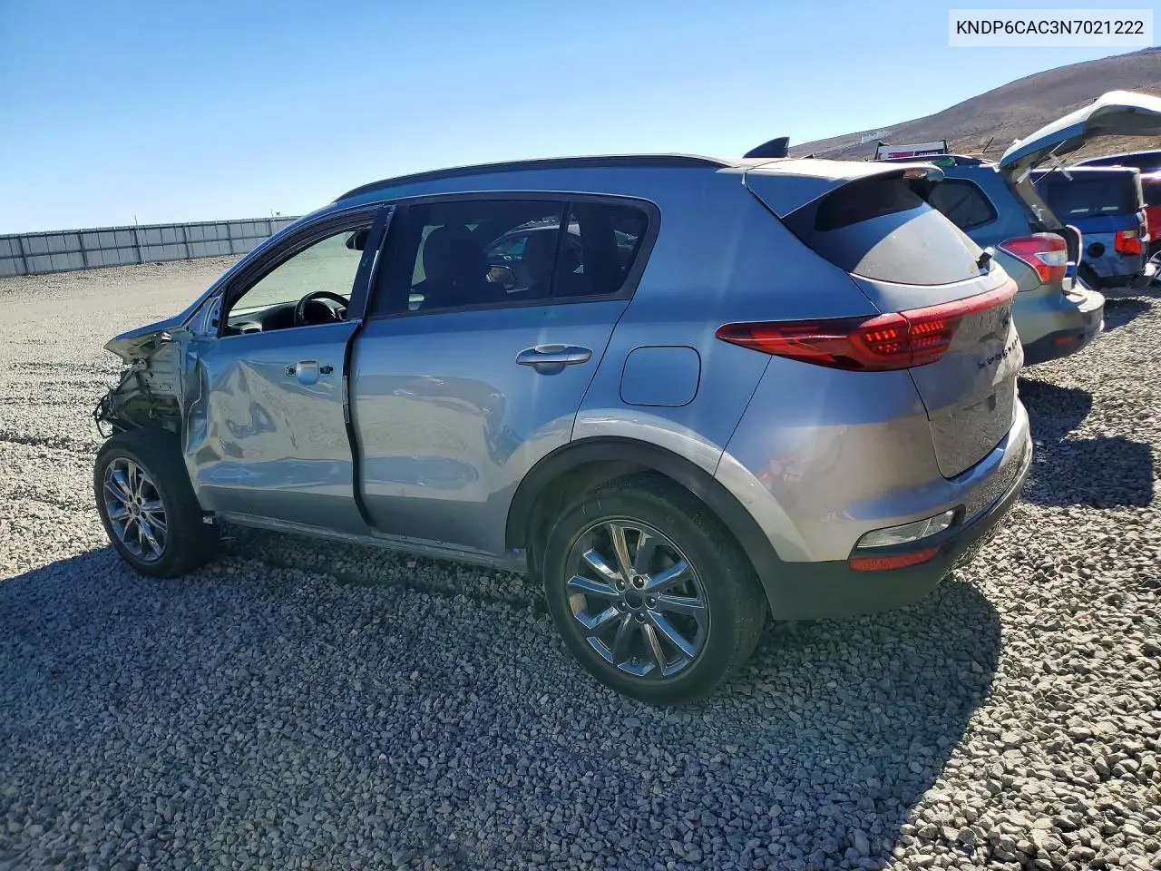 2022 KIA SPORTAGE VIN KNDP6CAC3N7021222 — фото 2