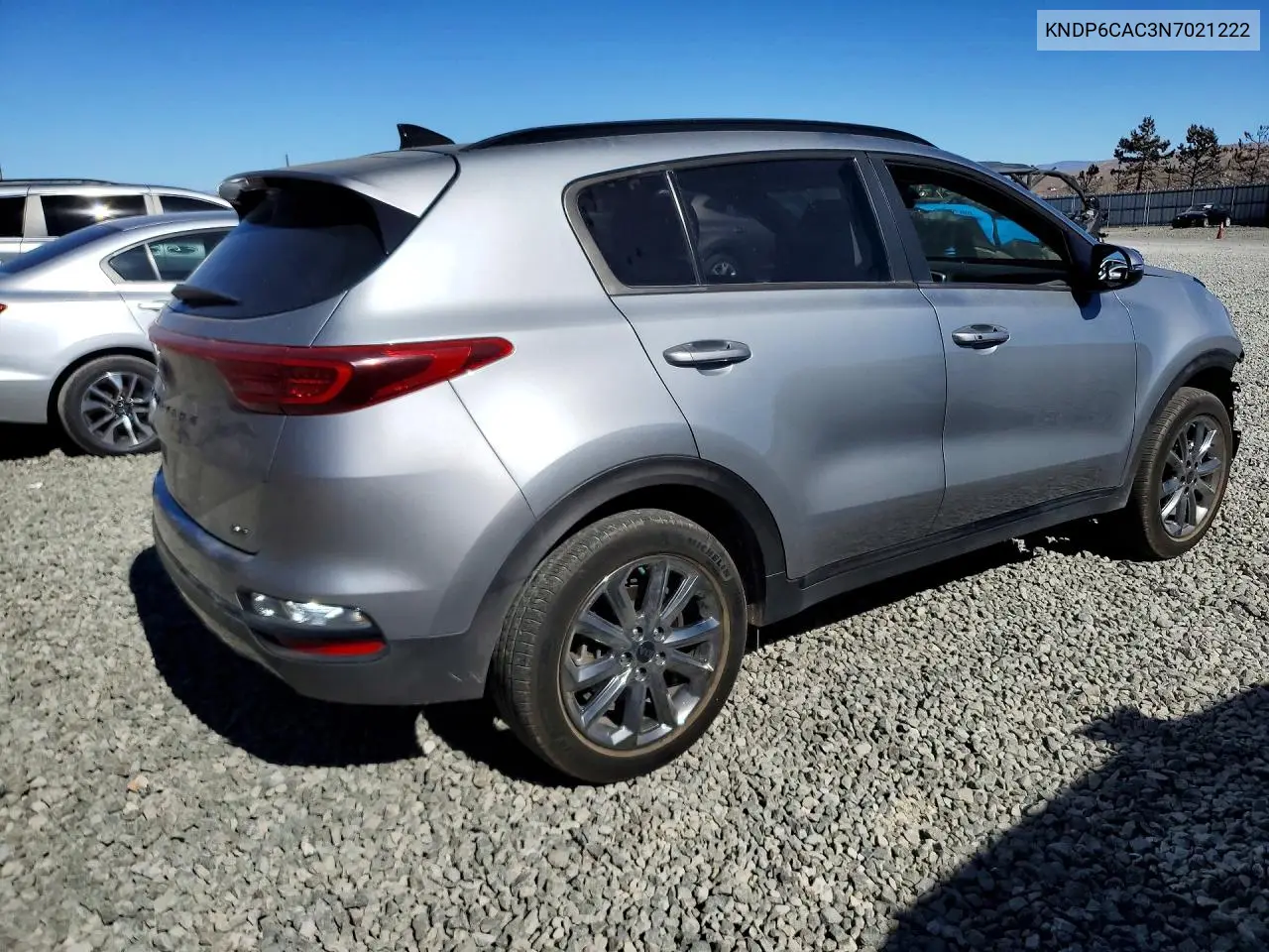 2022 KIA SPORTAGE VIN KNDP6CAC3N7021222 — фото 3