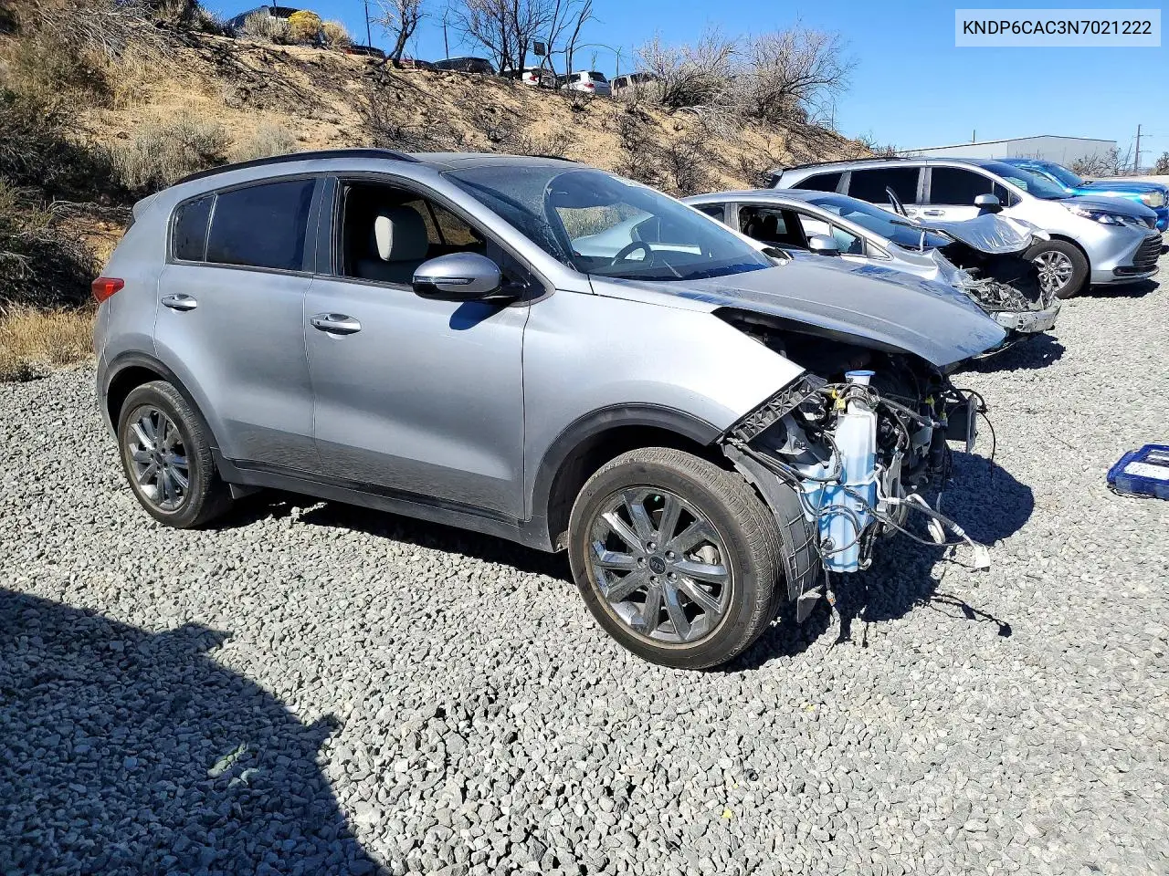 2022 KIA SPORTAGE VIN KNDP6CAC3N7021222 — фото 4