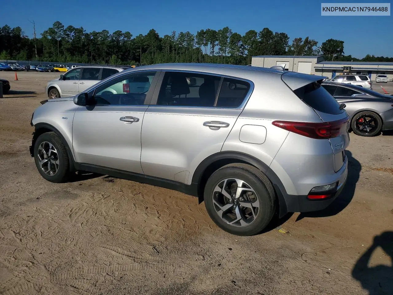 2022 KIA SPORTAGE VIN KNDPMCAC1N7946488 — фото 2