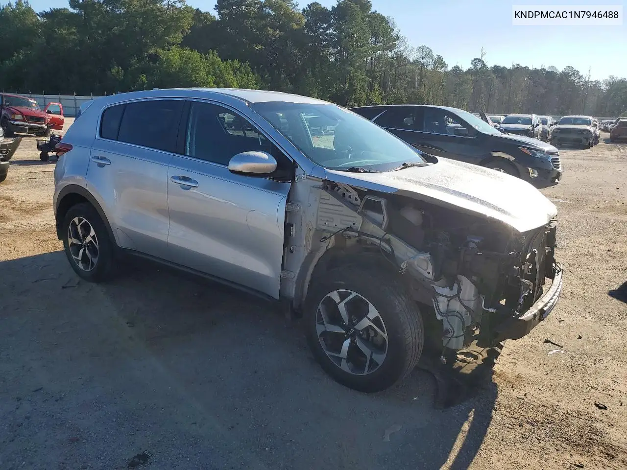 2022 KIA SPORTAGE VIN KNDPMCAC1N7946488 — фото 4