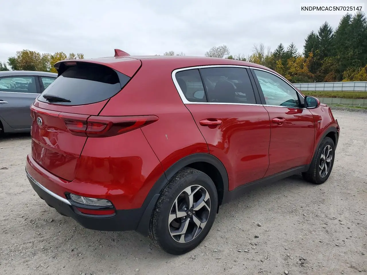 2022 KIA SPORTAGE VIN KNDPMCAC5N7025147 — фото 3