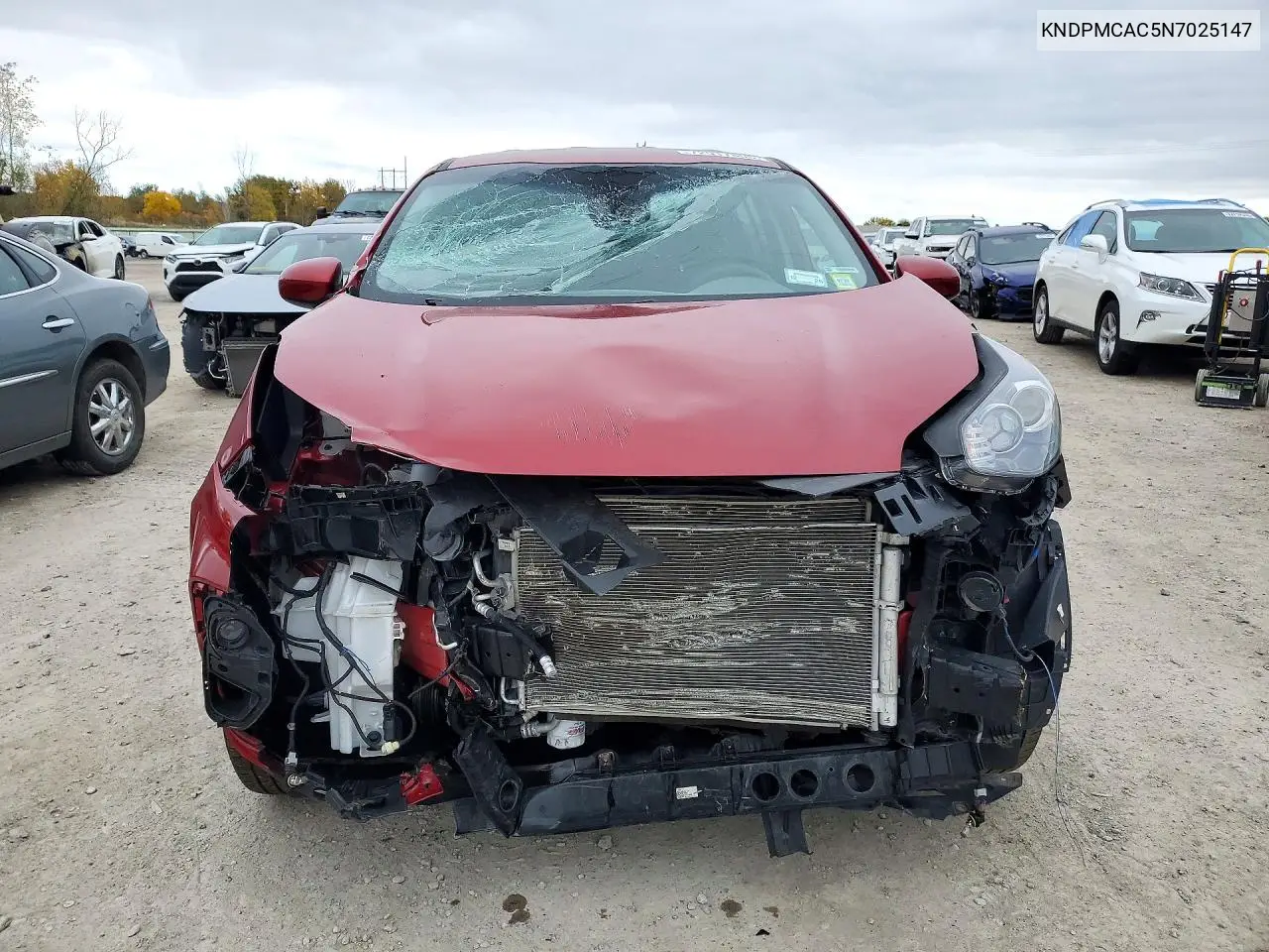 2022 KIA SPORTAGE VIN KNDPMCAC5N7025147 — фото 5