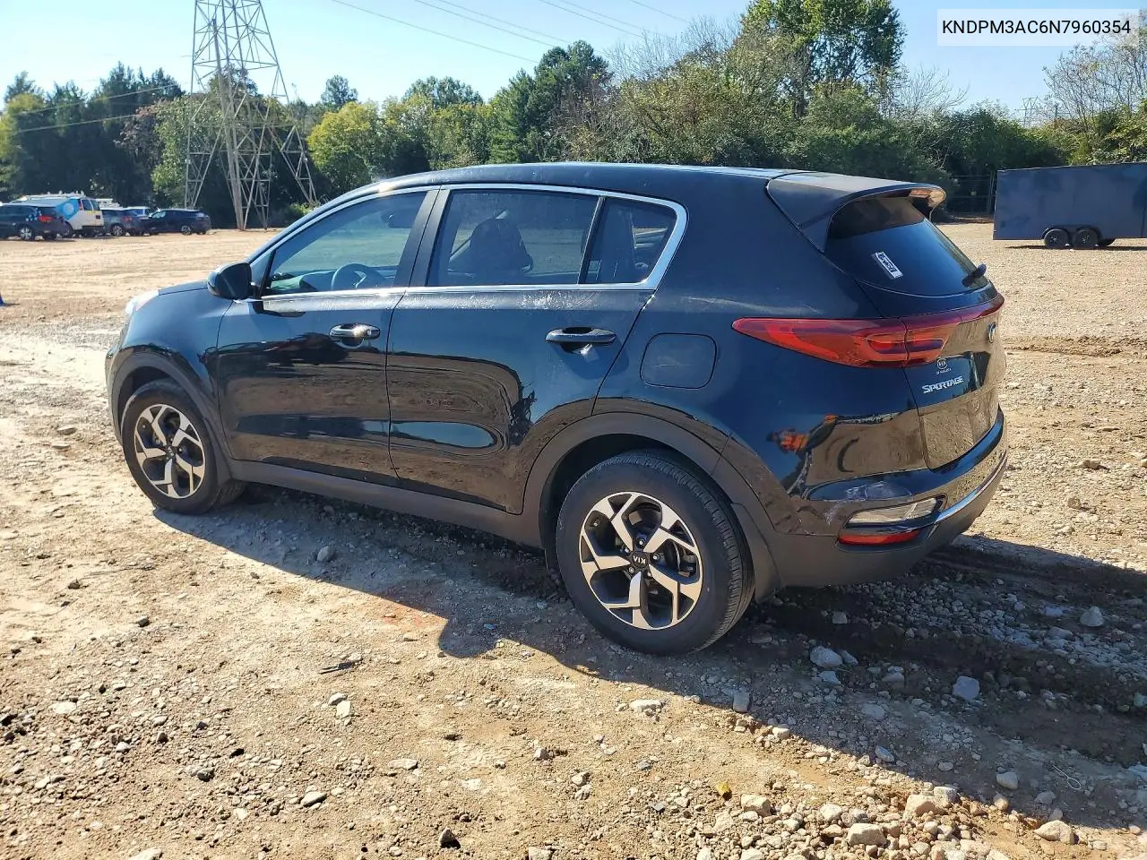 2022 KIA SPORTAGE VIN KNDPM3AC6N7960354 — фото 2