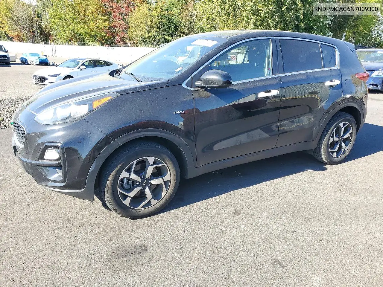 KIA SPORTAGE 2022, VIN KNDPMCAC6N7009300