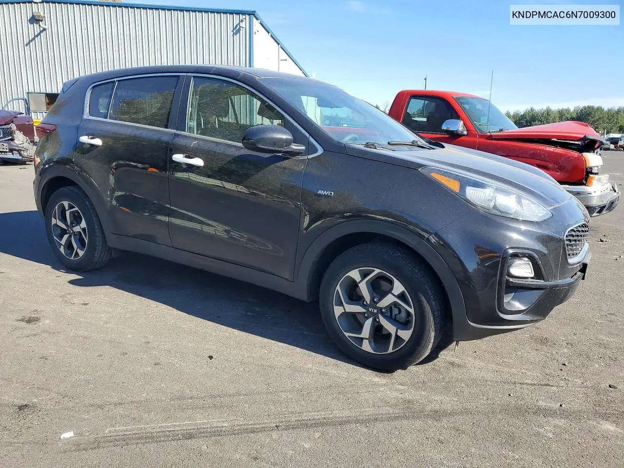 2022 KIA SPORTAGE VIN KNDPMCAC6N7009300 — фото 4