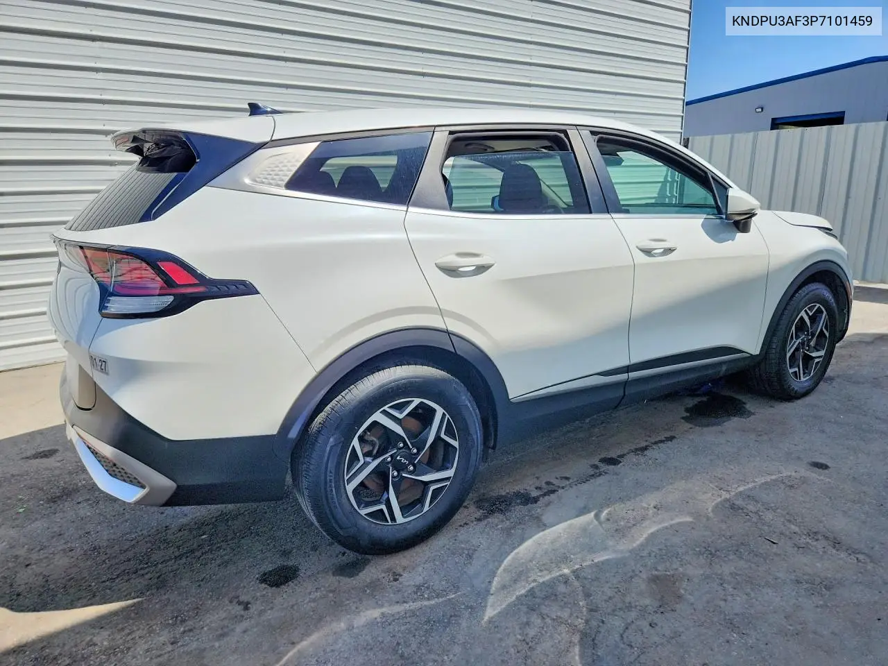 2023 KIA SPORTAGE VIN KNDPU3AF3P7101459 — фото 3