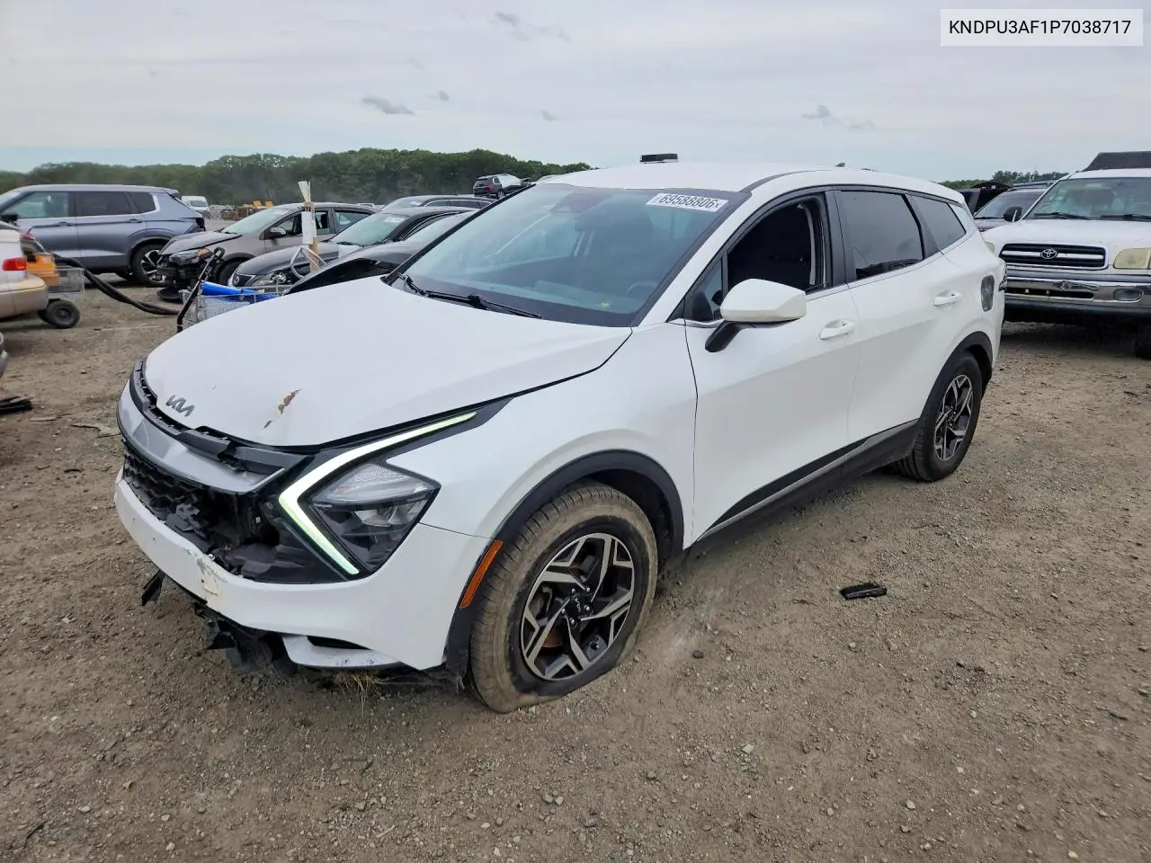 KIA SPORTAGE 2023, VIN KNDPU3AF1P7038717