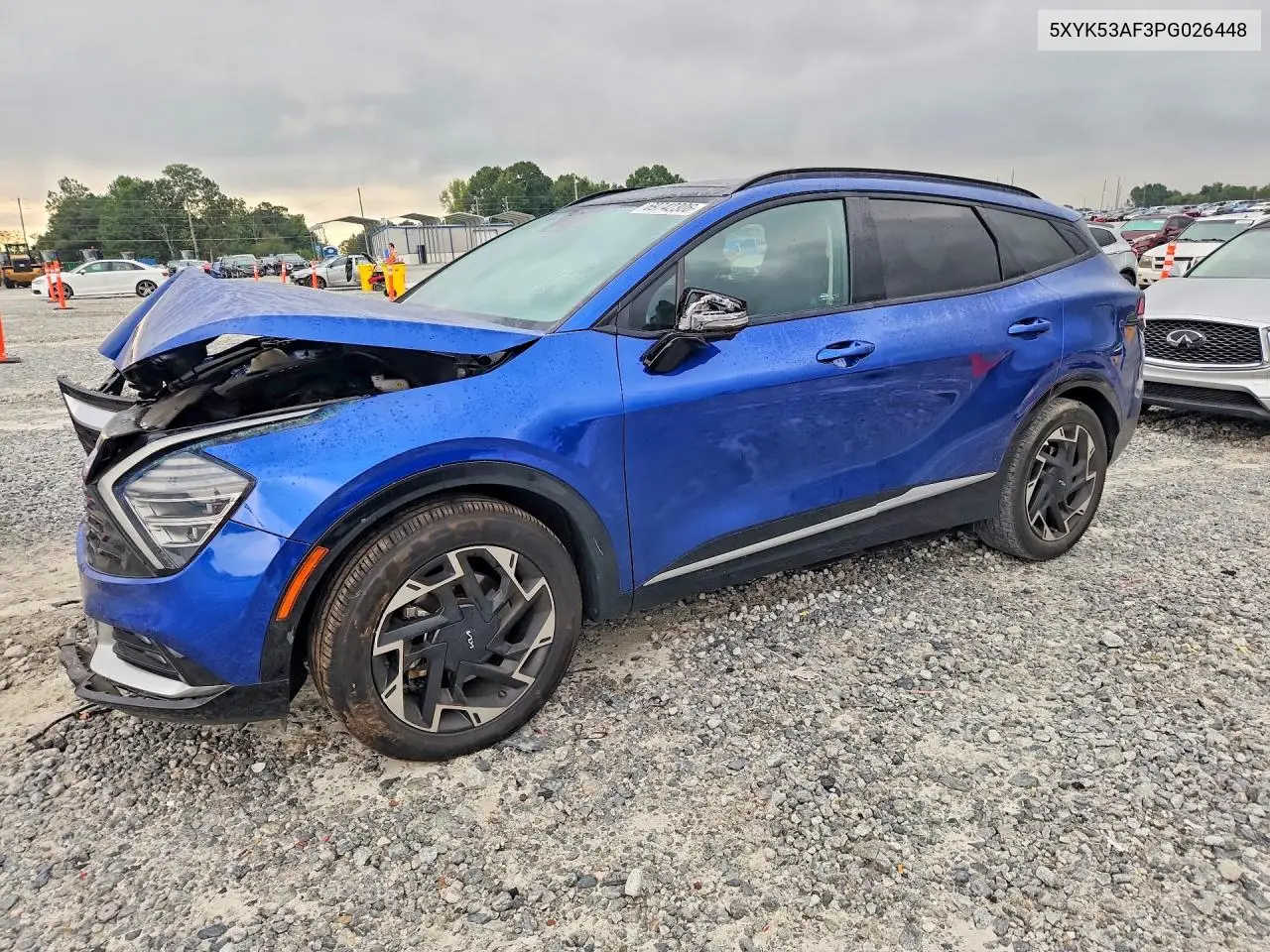 KIA SPORTAGE 2023, VIN 5XYK53AF3PG026448