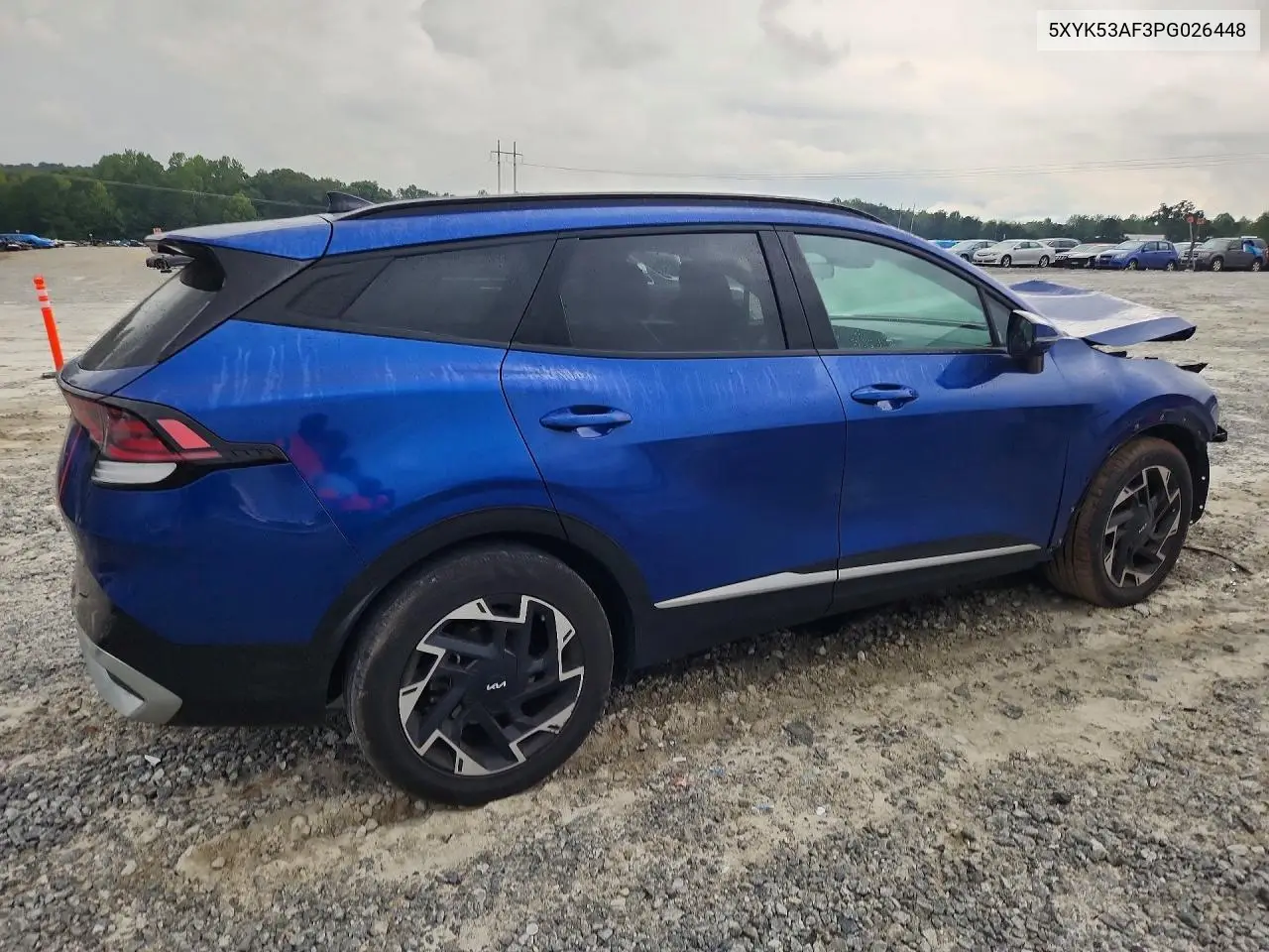 2023 KIA SPORTAGE VIN 5XYK53AF3PG026448 — фото 3