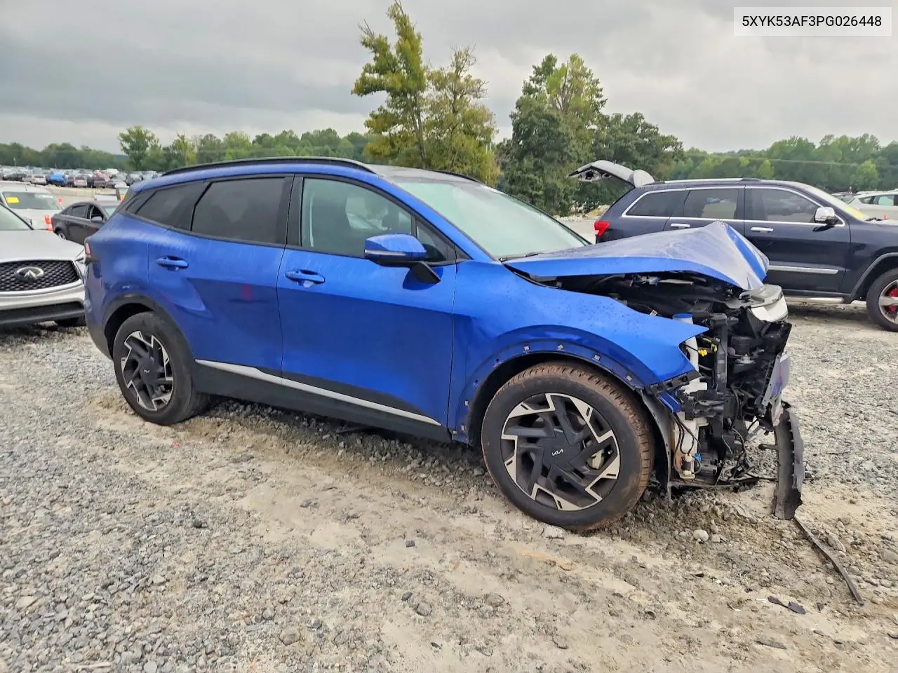 2023 KIA SPORTAGE VIN 5XYK53AF3PG026448 — фото 4