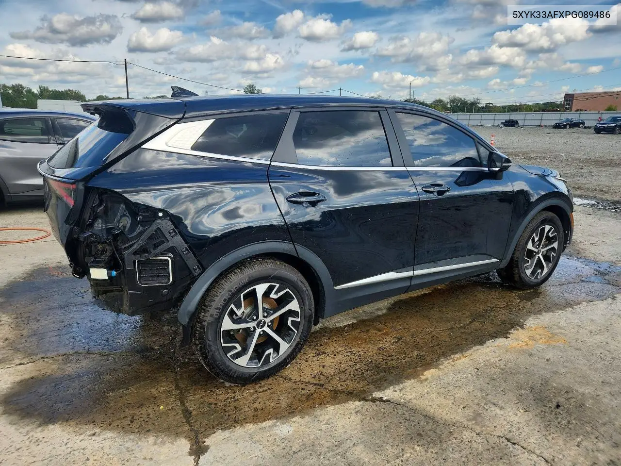 2023 KIA SPORTAGE VIN 5XYK33AFXPG089486 — фото 3