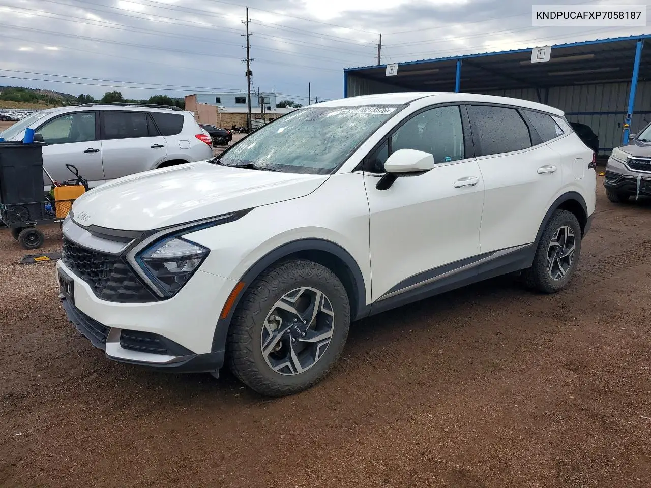 KIA SPORTAGE 2023, VIN KNDPUCAFXP7058187