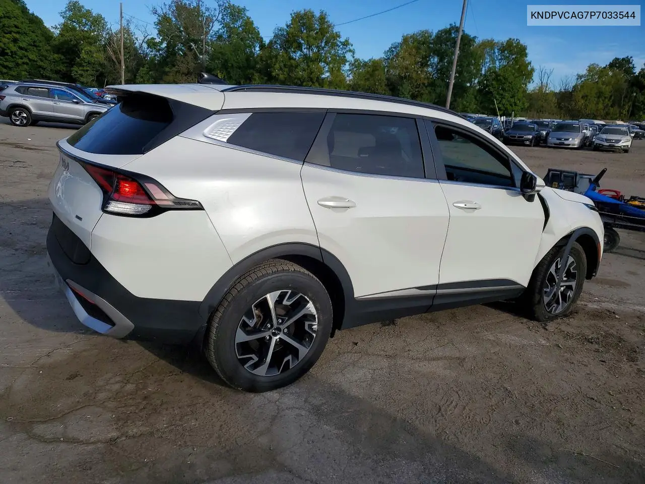 2023 KIA SPORTAGE VIN KNDPVCAG7P7033544 — фото 3