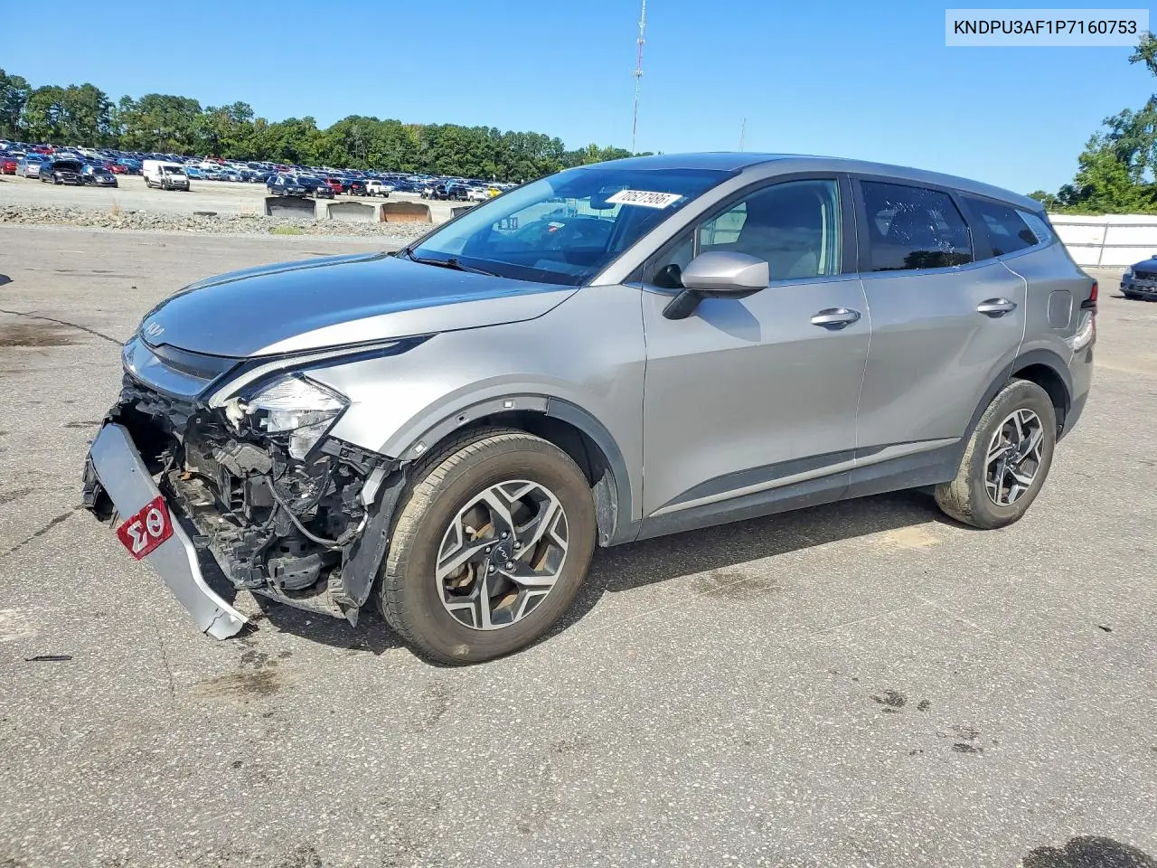 KIA SPORTAGE 2023, VIN KNDPU3AF1P7160753