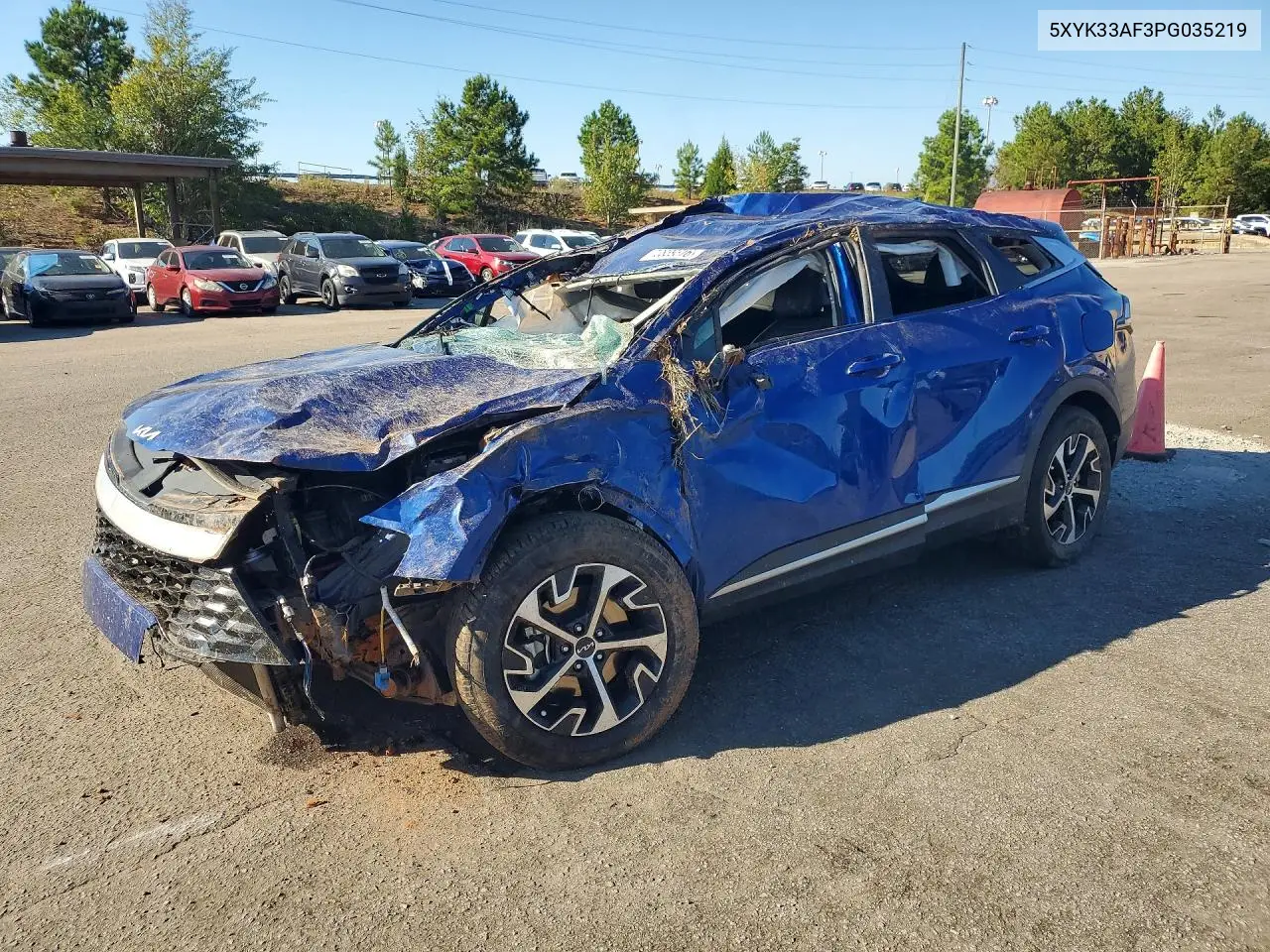 KIA SPORTAGE 2023, VIN 5XYK33AF3PG035219