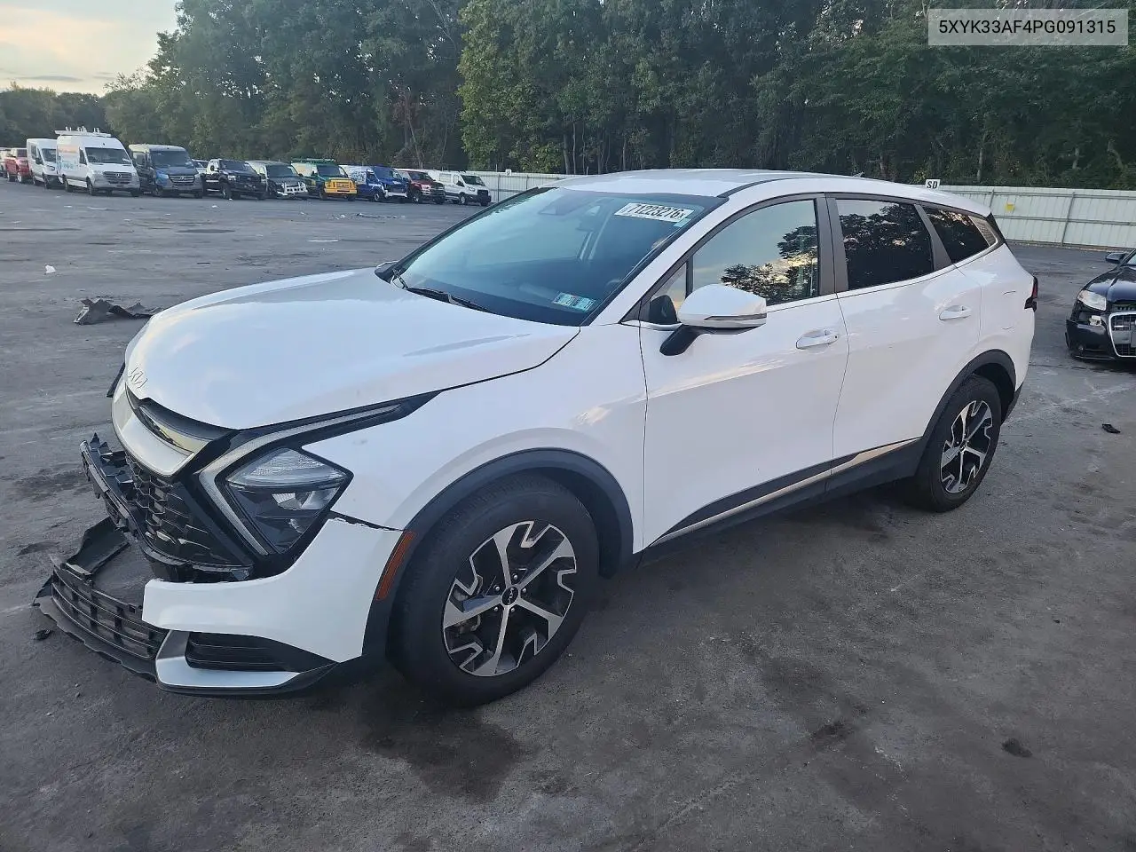 KIA SPORTAGE 2023, VIN 5XYK33AF4PG091315