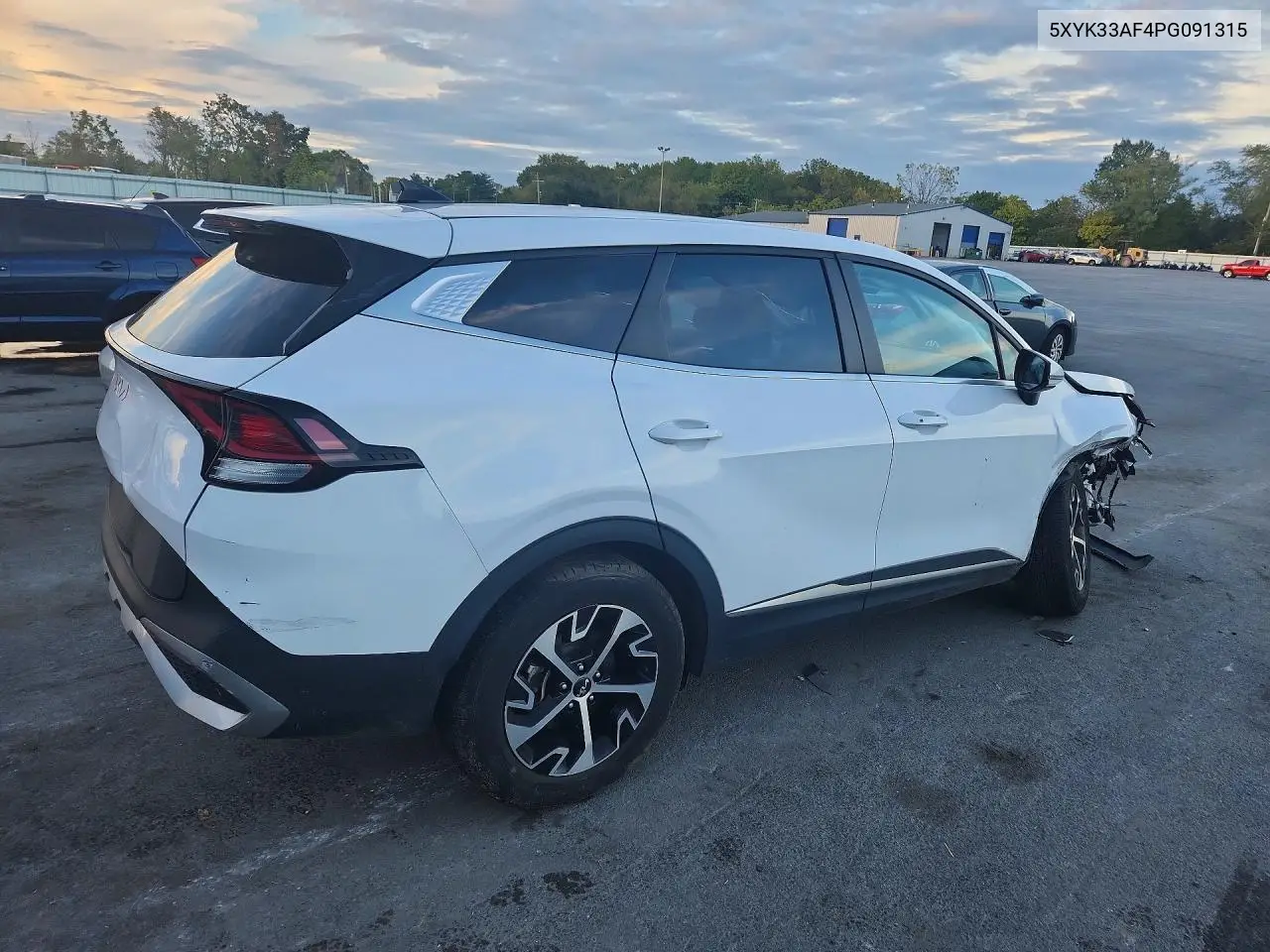 2023 KIA SPORTAGE VIN 5XYK33AF4PG091315 — фото 3