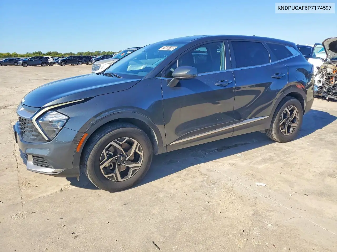 KIA SPORTAGE 2023, VIN KNDPUCAF6P7174597