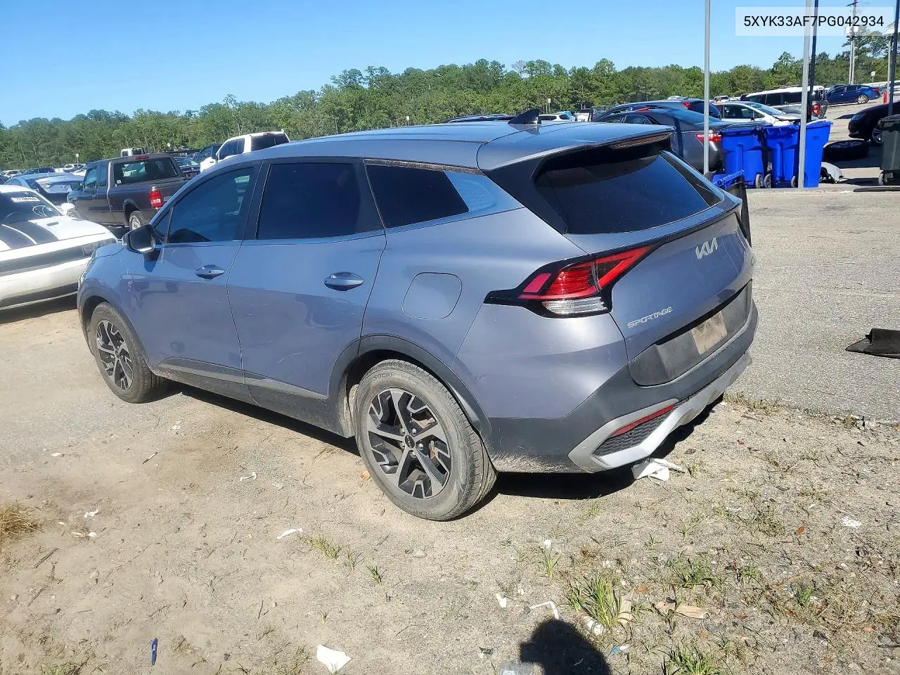 2023 KIA SPORTAGE VIN 5XYK33AF7PG042934 — фото 2